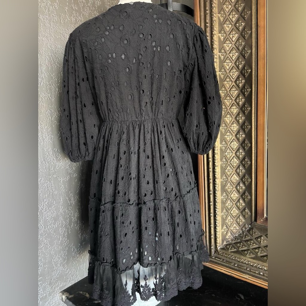Z&L Europe
Black Eyelet babydoll dress!
NWOT size medium
Quality, Beautiful! - Picture 2 of 8